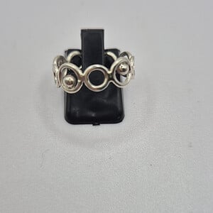 zilveren elegante ring