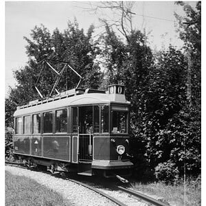 A Tram in Lodz: Original A3 Photo Print (Matte)