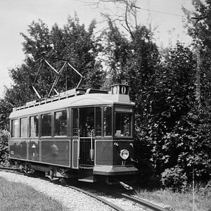 A Tram in Lodz: Original A3 Photo Print (Matte)