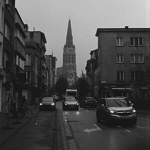Antwerp on a rainy day: Original A3 Photo Print (Matte)