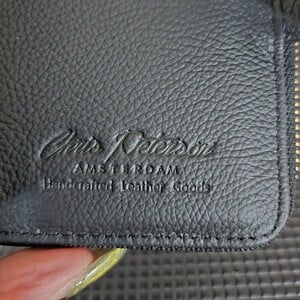 Chris Peterson Amsterdam – Leren Damesportemonnee Snake Print – Laatste Stuk! 🐍✨