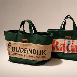 Duurzame heavy duty canvas tas