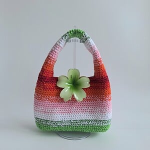 Gehaakte tas tropical | Barbados