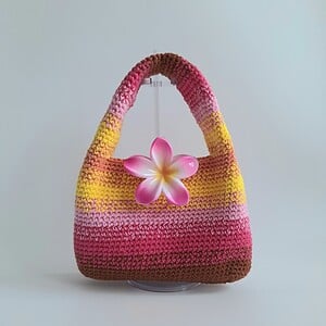 Gehaakte tas tropical | Fiji