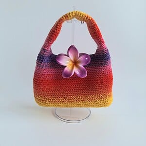 Gehaakte tas tropical | Maui