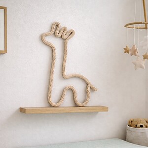 gepunnikte decoratie giraf