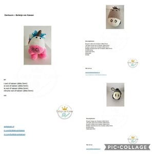 Haakpakket Eenhoorn, Ezel, Paard