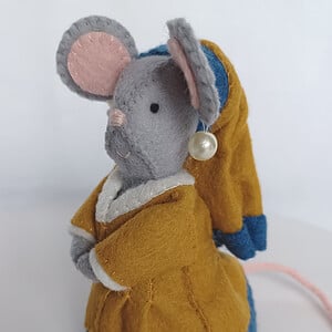 Handwerkpakket - Muisje met de Parel