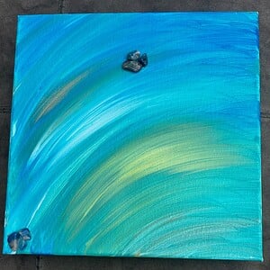 Kracht schilderij “zachte stroom”