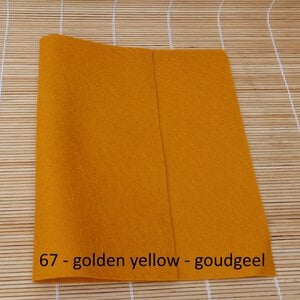 Wollen vilt set Herfstkleuren