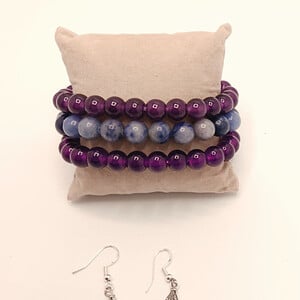 Armband set met oorbellen