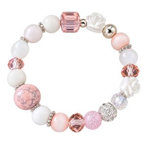 Blush Romance handgemaakte armband