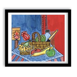 Fruit Basket: Original Print 26 x 29 cm (Matte)
