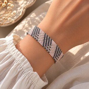 Handgemaakte Miyuki armband, verstelbare vriendschapsarmband