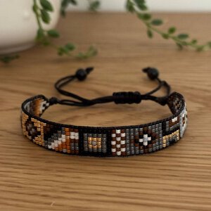 Miyuki-armband voor heren