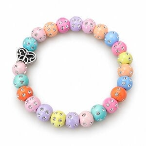 Pastel Spark armband handgemaakt