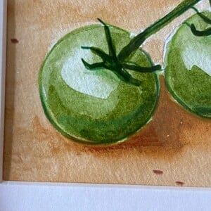 Schilderij tomaten waterverf