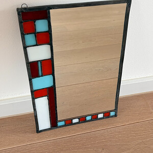 Spiegel glas in lood