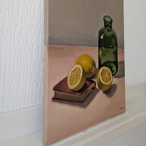 Still life ,green glass