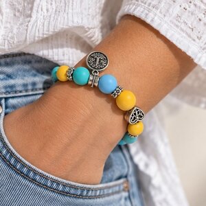 Sunny Lagoon armband handgemaakt