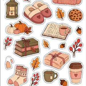 Autumn Comforts stickervel