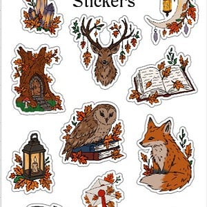 Autumn Fantasy stickervel