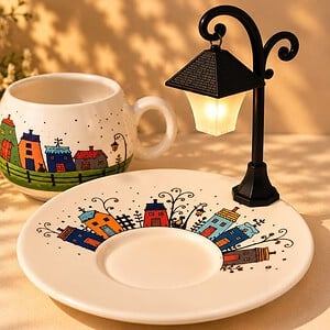 Espresso kopje met LED-verlichting