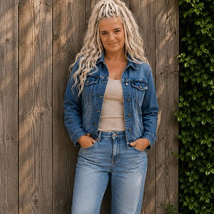 Freedom– Upcycled Denim Jacket