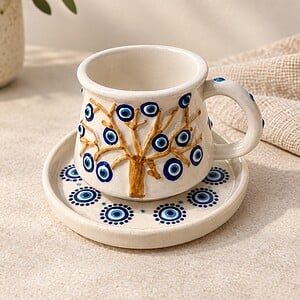 Handgemaakt koffie beker