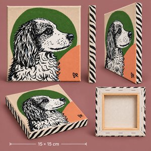 Honden schilderij