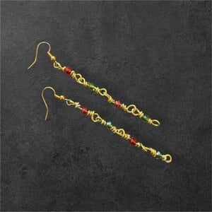 Kerstoorbellen met hangertjes