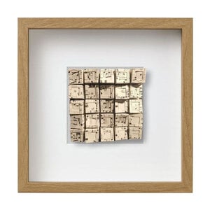 Kunstobject - Symfonie - papier - zwart wit