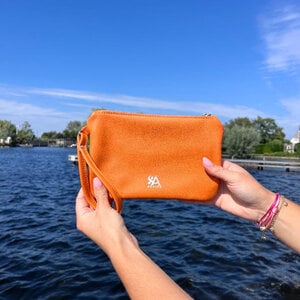 Leren etui