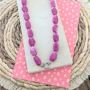 Limited chunky ketting RVS zilver