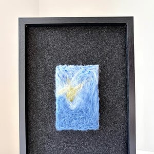 Northern light - wanddecoratie van wol