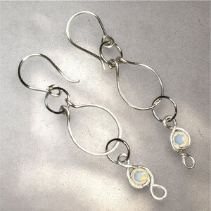 Opal Dewdrop Oorbellen