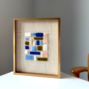Polyphonie - wanddecoratie van wol
