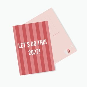 Postkaart Let's Do This 2027