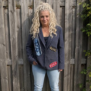Power Rebel Free – One of a Kind Handmade Blazer
