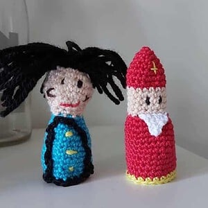 Sint en Piet Vingerpopjes
