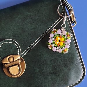 Sleutelhanger 'Granny square'