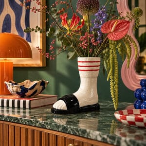 Vaas sok in badslipper