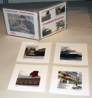 Cruiseschepen in een CD-doosje