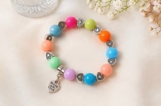 Sweet Pastel handgemaakte armband - 148225 Sweet Pastel handgemaakte armband