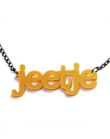 Jeetje! ketting (goud)