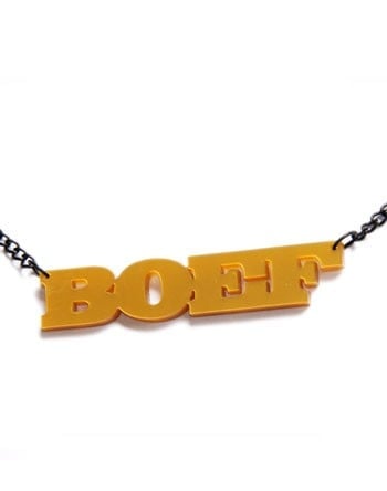 Boef! naamketting (capitals)