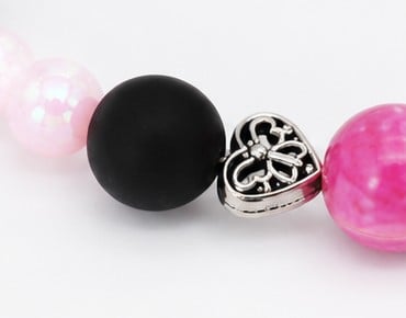 Black Cherry Armband handgemaakt