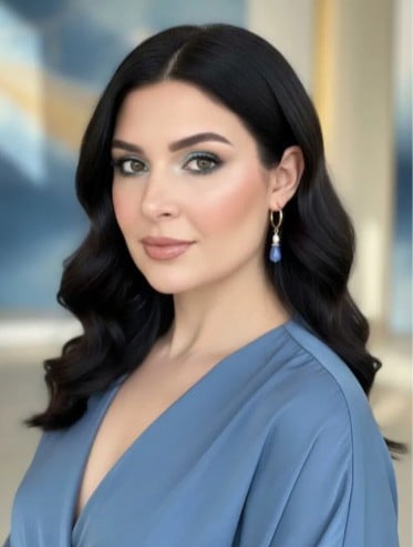 Parel en blauwe agaat oorbellen