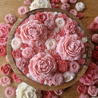 Pink Passion Schaal Kaars