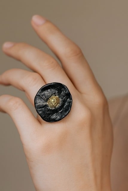 Unieke ring - Anneau BelleDor - verstelbare polymeerklei ring